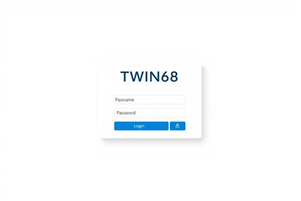 Giao diện đăng nhập TWIN68 Giao diện đăng nhập TWIN68